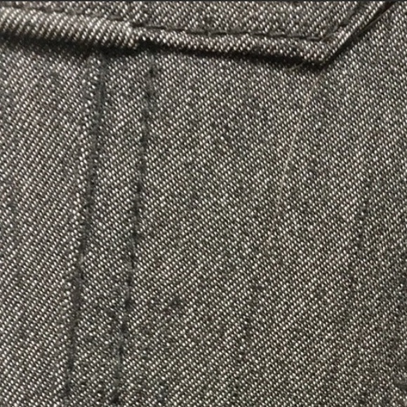 Calvin Klein Moto Utility Dress Vest Khaki Denim M - Picture 5 of 5